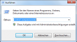 Ausführen control userpasswords2
